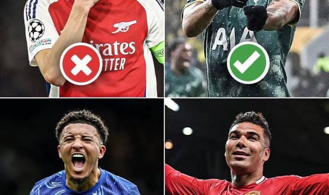 缺谁谁尴尬！本周四支英超球队出征欧战半决赛，仅阿森纳出局