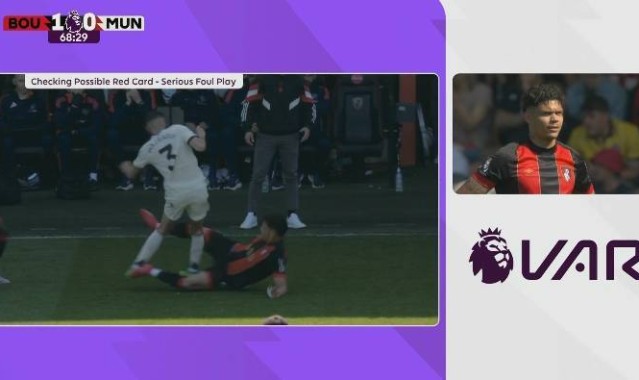 前英超裁判：埃瓦尼尔森铲马兹拉维就是红牌，他亮鞋钉且用力过度